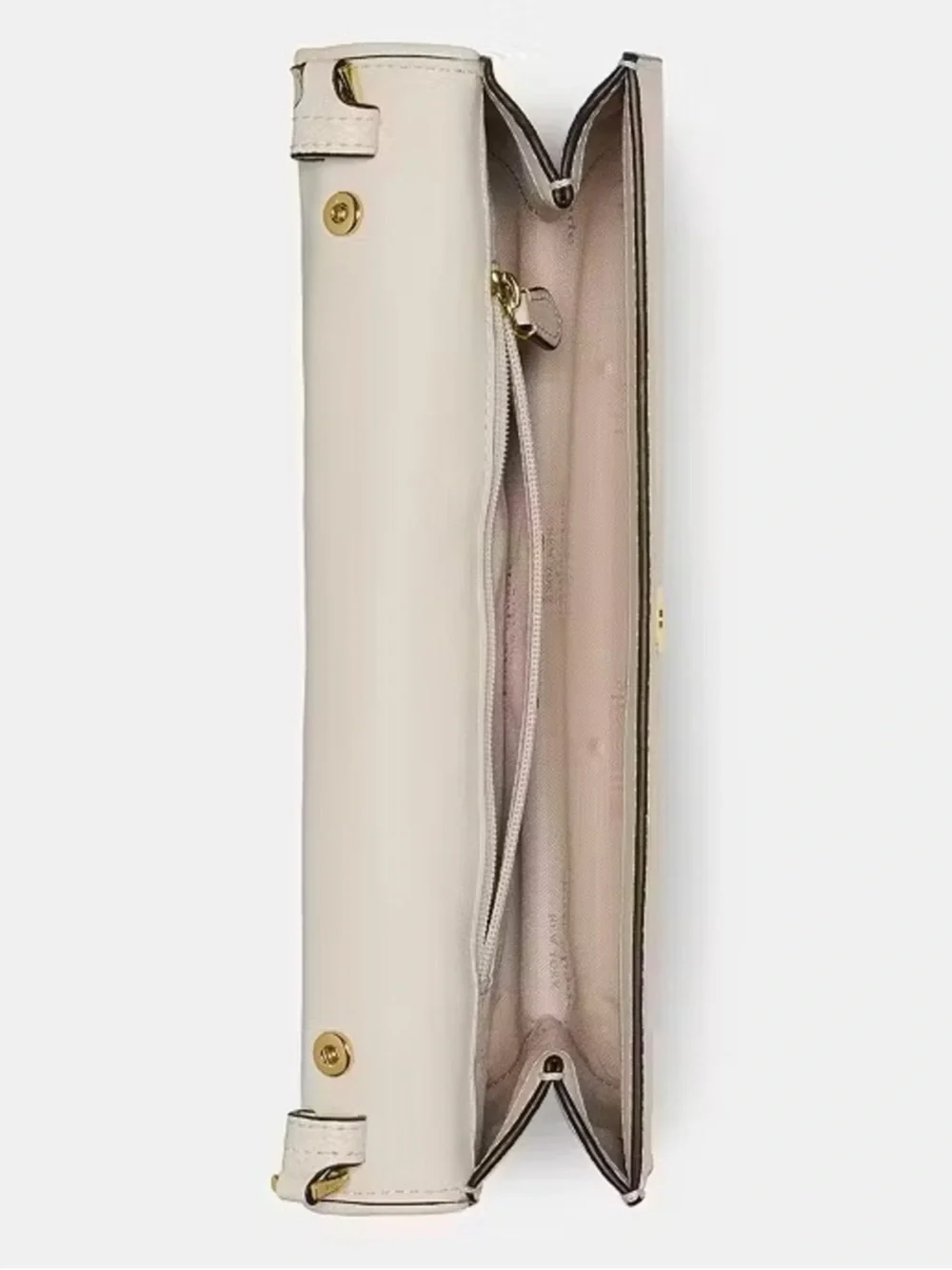 Kate Spade New York Ivy Straw Convertible Flap Crossbody Bag Natural